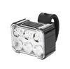 Luz de bicicleta de carretera, iluminación exterior para coche, luz de advertencia, accesorios de iluminación para montar, luz delantera y trasera para bicicleta de montaña, traje