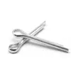 Pasador de Chaveta Gb91 Acero al Carbono Zinc Blanco Pasador de Seguridad en Forma de U Eje de Inserción Pasador de Chaveta de Seguridad Pasador Elástico para el Cabello Clip Pin