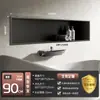 Oushumei Acero Inoxidable Empotrado Baño Acabado Metálico Producto Estante de Almacenamiento para Inodoro Gabinete Divisor