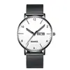 Reloj Personalizado de Fabricante para Hombre de Gama Alta de Negocios Luminoso Impermeable de Cuarzo Venta al por Mayor Transfronteriza Reloj Mecánico Personalizado Reloj