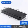 Caja de Gestión de Cables para Escritorio de Oficina Caja de Cables Rectangular de Plástico con Tapa abatible Cubierta de Agujero Pasacables para Computadora Caja Cuadrada de Cables para Escritorio