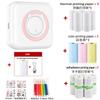 Impresora Mini Portátil Inalámbrica Transfronteriza Se Puede Conectar a Teléfono Móvil Pequeña para Hogar Autoadhesiva Etiqueta Impresora de Fotos