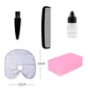 Capa Xale para Cortar Cabelo Infantil Pano para Cortar Cabelo de Bebê Pano para Cortar Cabelo em Casa Roupão para Cortar Cabelo Cabelo Antiaderente