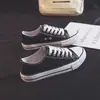 Zapatos de Lona Blancos de Caña Baja con Suela Gruesa, Grulla de Almohada, Aumentadores de Altura para Mujer, Zapatos de Tabla para Estudiante, ins, Versátiles Zapatos Blancos Pequeños, Estilo Coreano Harajuku, Casual