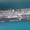 Pistola de aire Makita original de alta resistencia y alto torque de 12,7 mm 1/2 pulgada máquina de llave de impacto eléctrica 6905H