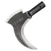 Cuchillo Multifuncional Agrícola para Cortar, Cuchillo de Doble Filo para Cortar Árboles y Deshierbar, Hoz, Herramienta de Doble Propósito para Cortar y Deshierbar