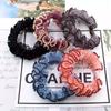 Elástico de Cabelo de Renda Grossa Elástico de Cabelo Elástico de Cabelo de Menina Capa de Couro Estilo Pequeno Fresco Mori Feminino Versátil Moda Anel de Cabelo