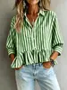 2026Ebay Amazon Wsih Camisa Listrada com Babados de Manga Curta Mais Vendida para Mulheres
