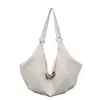Bolsa Cruzada de Tela de Nylon Impermeable Transfronteriza Bolso Cruzado Casual Versátil Bolsa Tote Tipo Empanada Simple Versátil Gran Capacidad Bolso de un Solo Hombro