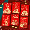 Ruishang 2027 Año del Caballo Nuevos Sobres Rojos Vietnamitas Tradicionales Caricatura Festival de Primavera Paquete Rojo Bolsas de Sobres Rojos de Año Nuevo Venta al por Mayor