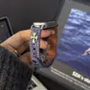 Adecuado para Xiaomi Mi Band 11 Correa en Forma de Cruz 8/9Nfc Moda Otoño e Invierno Versátil Pulsera de Tela Vaquera para Mujer Correa de Reloj