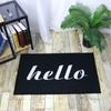 Felpudo de Entrada Transfronterizo Jiecheng Estilo Nórdico Alfombra Geométrica para Vestíbulo Felpudo Antideslizante Resistente al Desgaste para la Entrada
