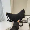 Bolso de Croissant con Estampado de Leopardo de Moda Bolso de Axila Retro Estético de Tendencia Nicho Bolso Cruzado de un Solo Hombro Nuevo 2025 Bolso para Mujer