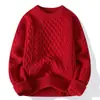 Venta caliente transfronteriza ventas directas de fábrica suéter casual de cuello redondo nuevo de otoño e invierno suéter base de punto suéter suelto de talla grande