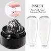 Gel Transparente Kineshinex No Pegajoso para Extensión de Uñas para Arte de Uñas DIY Rápido, Escultura 3D de Flores, Etc.