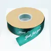 Fita de letra inglesa 1cm fita de cetim fita de seda serpentina embalagem de caixa de presente fita colorida materiais de embalagem diy