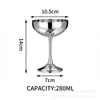 Copa de vino de acero inoxidable 304 de capa única de 500 ml, copa de vino tipo barril de gran capacidad colorida, resistente a caídas, con recubrimiento de cobre