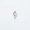 Accesorios DIY de aleación para verter aceite transfronteriza, colgante de estrella de mar, caballito de mar, concha, collar, pulsera, accesorios para joyería, venta al por mayor