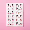 Pegatinas de Emojis Lindos, Pegatinas de Huevos, Pegatinas de Caras Divertidas con Graffiti de Dibujos Animados para Niños, Pegatinas para Tazas de Agua, Pegatinas para Agendas, Pegatinas de Cara Sonriente para Barriga
