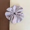 Exquisito Scrunchie de Satén Jacquard Francés con Tacto de Alta Gama, Goma para el Cabello Estilo Perezoso Que No Daña el Cabello, Diadema para Moños para Mujeres