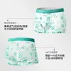 Ropa Interior Juvenil Tipo a Seda de Hielo para Niños en Periodo de Desarrollo Boxer Ajustado Delgado de Verano para Niños que No Pellizca los Glúteos