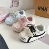 Z8030 Sapatos Estilo Coreano Cabeça Grande Casuais Versáteis Femininos Fofos Casuais Sapatos de Treino Alemães Sapatos Femininos
