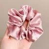Colección de scrunchies de verano: versátiles ligas coreanas para el cabello, cuerdas para el cabello estilo universitario fresco, accesorios elásticos para el cabello, accesorios para la cabeza para mujeres