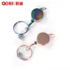 Qiu Yu 2.0 Exterior Redondo Puxador Fácil Moda Criativa Liga de Zinco Fivela Puxador Fácil Fivela Colorida Retrátil Fivela de Bolsa
