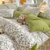 Capa de Colcha Peça Única 150X200X230 Não Algodão Algodão Puro Capa de Colcha Dormitório Estudantil Lençol de Cama Individual Capa de Colchão para Casa 3