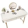 Penteadeira Luxo Leve Sensação de Alto Padrão Toalha de Mesa em Couro Tapete de Mesa Impermeável Resistente ao Desgaste Protetor de Mesa para Unhas e Maquiagem de Meninas