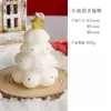 Velas Perfumadas de Cera de Soja Mixta con Forma de Árbol de Navidad, Semi-Hechas a Mano y Semi-Mecánicas, Se Pueden Imprimir Logos, Exclusivamente para Ventas Transfronterizas