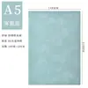 Caderno A5 com Logo Personalizado, Diário de Couro de Ovelha para Escritório, Caderno Simples Espesso B5 para Reuniões