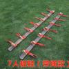 Competencia de Team Building Zapatos de Tabla de Madera, Accesorios de Juego Divertido para Tres y Cuatro Personas, Zapatos de Tabla Qixin, Tabla Bigfoot Tongzhou Jiji