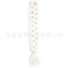 Fábrica de Xuchang trenza de color de seda ignífuga a baja temperatura 165g 82 pulgadas trenza sucia de Carnikalon lote mixto
