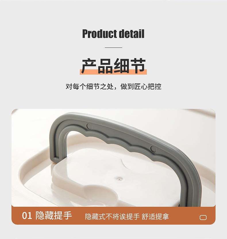 家用衣柜收纳箱衣服玩具书本透明收纳箱塑料零食车载整