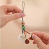 Bolsita Colgante que Brilla en la Oscuridad, Bolsita con Buen Aroma a Loto, Cordón Portátil de Madera de Durazno con Loto para Teléfono, Regalo para Amigos, Llavero