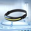 Linterna frontal recargable por USB Quanxin para correr, venta al por mayor de luz de trabajo Cob, linterna frontal con montaje en cabeza para acampar al aire libre