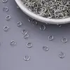 Círculo Círculo aberto Círculo de boca chata Pendurar pequenos ornamentos Pingentes Argola de conexão Fivela redonda Anel redondo Materiais artesanais Miçangas Perler Fivela para pendurar