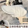 Guantes de Sol para Motocicleta de Verano Estéreo 3D Pedal Coche a Batería Coche Eléctrico Parasol Manillar Impermeable Protector de Manos Estéreo