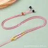 Accesorios de alta calidad de tendencia nacional Joker accesorios semiacabados de dos colores cuerda para colgante cordón espiral tejido a mano al por mayor