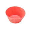 Molde de Silicona Mafen 7cm Redondo Molde para Pastel Molde para Pudín Molde para Hornear Comida Molde para Tarta