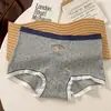 Calzoncillos tipo bóxer para mujer dos en uno 10A Calzoncillos tipo bóxer antibacterianos para mujer Algodón puro Longitud extendida Sin costuras Cómodos Ropa interior para niñas