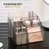 Porta lapices para sombras de ojos y labiales, caja organizadora transparente de acrílico, contenedor de almacenamiento para cosméticos y papelería