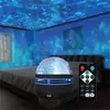Lámpara de Onda de Agua y Aurora Estrellada Transfronteriza Lámpara Proyectora de Ambiente para Sala de Estar y Dormitorio Luz Nocturna Recargable por USB Romántica y de Ensueño