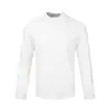 "Camiseta Básica Modal" es una camiseta de manga larga básica de color liso, amigable con la piel, suave y cómoda, de corte holgado y estilo casual, tanto para hombres como para mujeres.