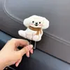 Clip para Cinturón de Seguridad de Coche Perro de Dibujos Animados Hebilla de Seguridad Extensión Clip para Tarjeta de Seguro de Coche