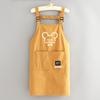 Delantal de Moda Repelente al Agua para Hogar Cocina Adulto Ropa de Trabajo Estampado Sencillo Catering Especial Cocina Horneado