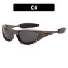 Gafas de sol de textura retro de alta calidad Y2K Gafas de sol con sentido tecnológico estilo de moda ins futuro gafas de sol para mujer dulces geniales personalidad