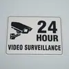 Señalización Metálica de Monitoreo Puntual Señales de Monitoreo 24 Horas Pantalla de Acero Inoxidable Señales de Corrosión Serigrafía Señales de Advertencia de Color Natural Personalización