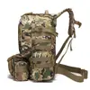 Hebilla de Combinación de Color Mochila Táctica de Gran Capacidad Camping Tela Oxford Exterior Camuflaje Militar Senderismo Mochila Combinada Venta al por Mayor